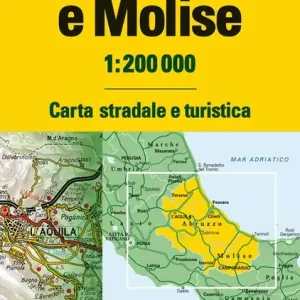 Abruzzo e Molise 1 200.000. Carta stradale e turistica. Ediz. multilingue Nuova Collezione