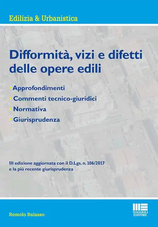 Difformità, vizi e difetti delle opere edili Compra Oggi Stesso