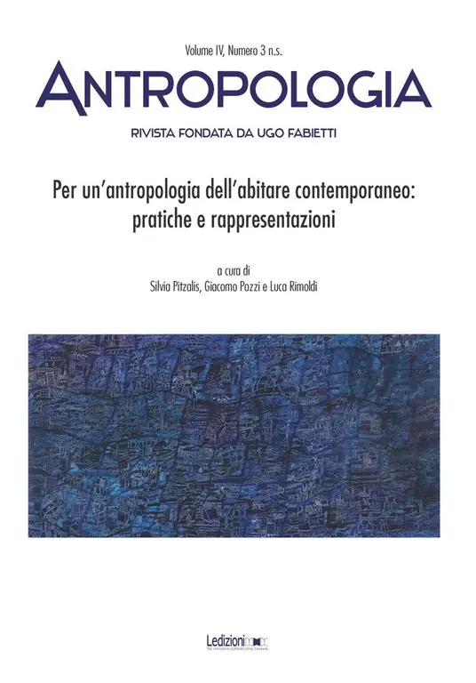 Antropologia (2017). Per un‘antropologia dell‘abitare contemporaneo pratiche e rappresentazioni Saldi