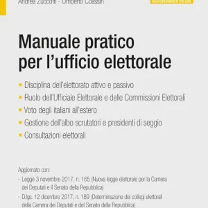 Affare Manuale pratico per l‘ufficio elettorale. Con aggiornamento online