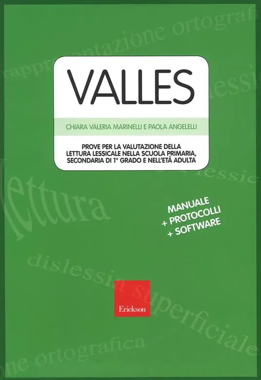 Valles. Prove per la valutazione della lettura lessicale nella Scuola primaria, secondaria di 1º grado e nell‘età adulta. Con schede. Con software Offerta Del Giorno