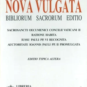 Scelto Dai Clienti Nova vulgata Bibliorum sacrorum editio. Editio typica altera. CD-ROM