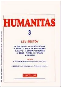 Humanitas (2009). Vol. 3 Lev Sestov. Professionale