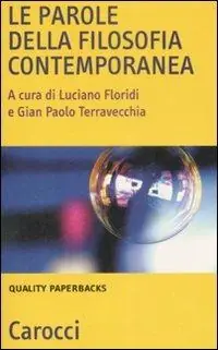 Promozione Le parole della filosofia contemporanea