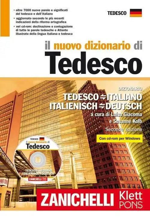 Il nuovo dizionario di tedesco. Dizionario tedesco-italiano, italiano-tedesco. Ediz. bilingue. Con CD-ROM Subito Disponibile