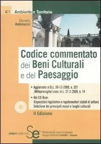 Ultimissimo Modello Codice commentato dei beni culturali e del paesaggio. Con CD-ROM