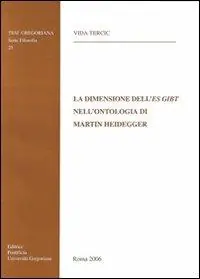 Miglior Prezzo La dimensione dell‘Es Gibt nell‘ontolologia di Martin Heidegger