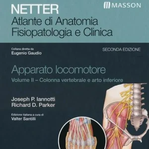 Netter. Atlante di anatomia. Fisiopatologia e clinica. Apparato locomotore. Ediz. illustrata. Vol. 2 Colonna vertebrale e arto inferiore Prezzo Basso
