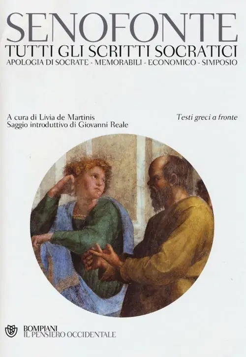 Tutti gli scritti socratici Apologia di Socrate-Memorabili-Economico-Simposio. Testo greco a fronte Vendita Finale