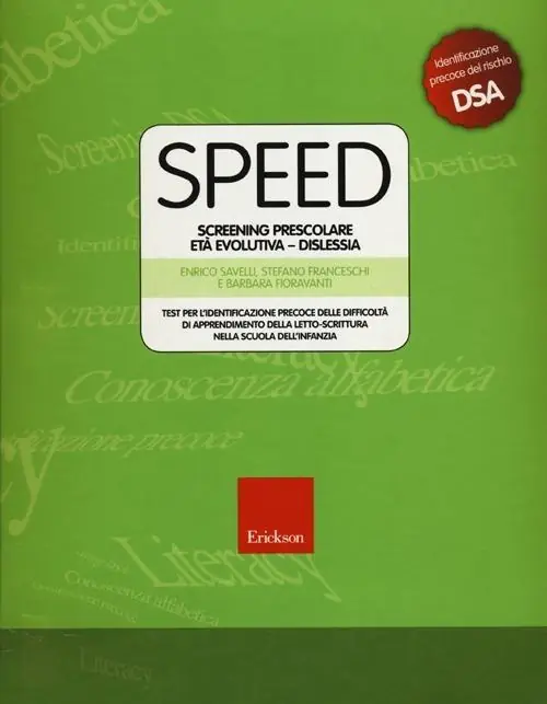 Speed. Screening prescolare età evolutiva. Dislessia. Con CD-ROM Offerta Speciale
