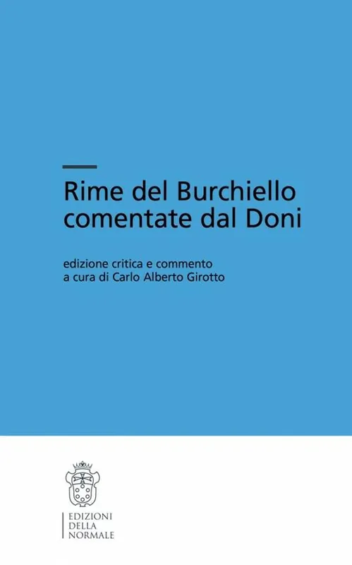 Rime del Burchiello commentate dal Doni Promo Stagionale
