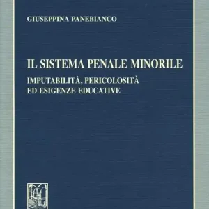 Promozione Esclusiva Il sistema penale minorile. Imputabilità, pericolosità ed esigenze educative