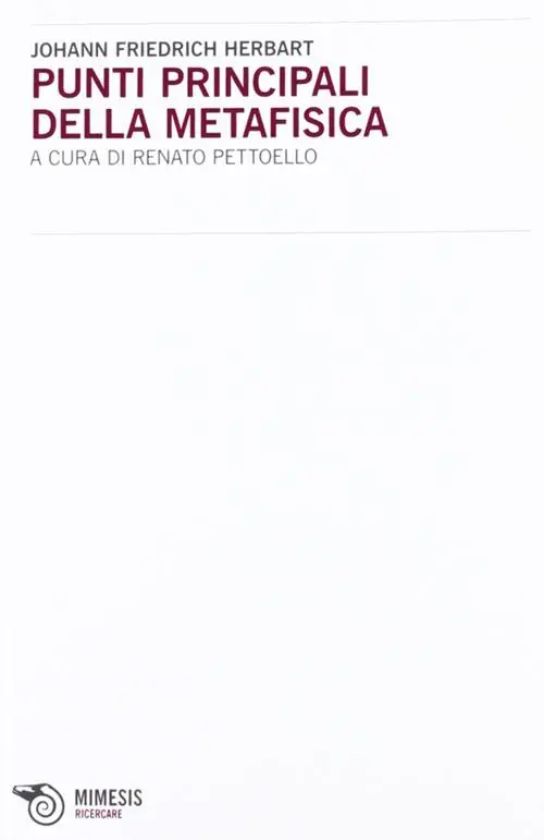 Prezzo Di Fabbrica Punti principali della metafisica