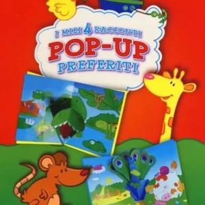 I miei 4 racconti pop up preferiti L‘allegra fattoria-Nella savana-I miei cuccioli-Il mondo sottomarino. Ediz. illustrata Subito Disponibile