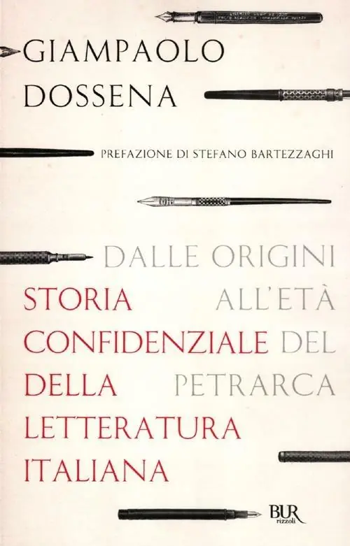 Affare Storia confidenziale della letteratura italiana. Vol. 1 Dalle origini all‘età del Petrarca