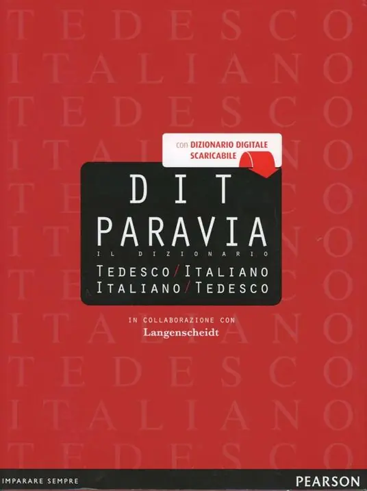 DIT Paravia. Il dizionario tedesco-italiano e italiano-tedesco Pagamento Sicuro