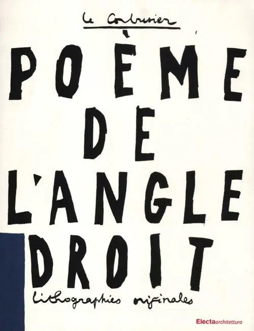 Prezzo Conveniente Le poème de l‘angle droit. Ediz. illustrata