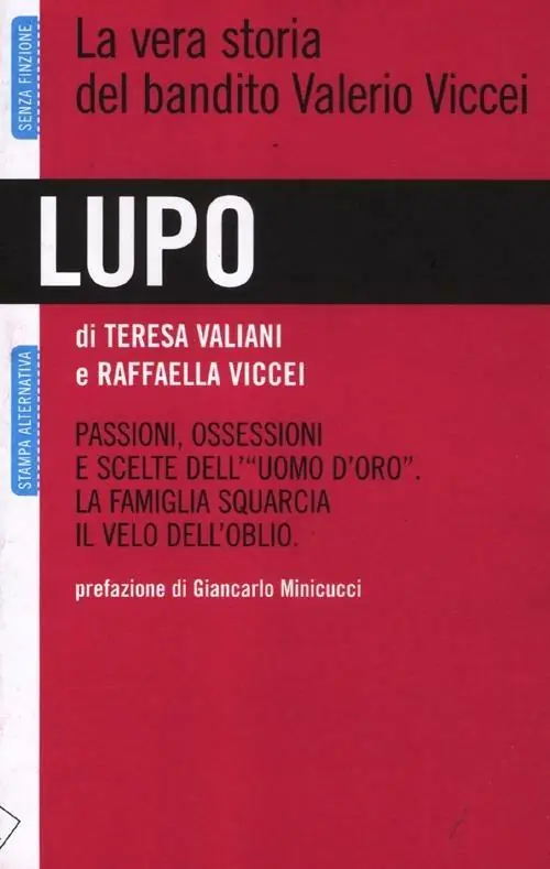 Lupo. La vera storia del bandito Valerio Viccei. Passioni, ossessioni e scelte dell‘«uomo d‘oro». La famiglia squarcia il velo dell‘oblio Super Prezzo