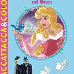 Spedizione Espresso La bella addormentata nel bosco. Staccattacca e colora. Con adesivi. Ediz. illustrata