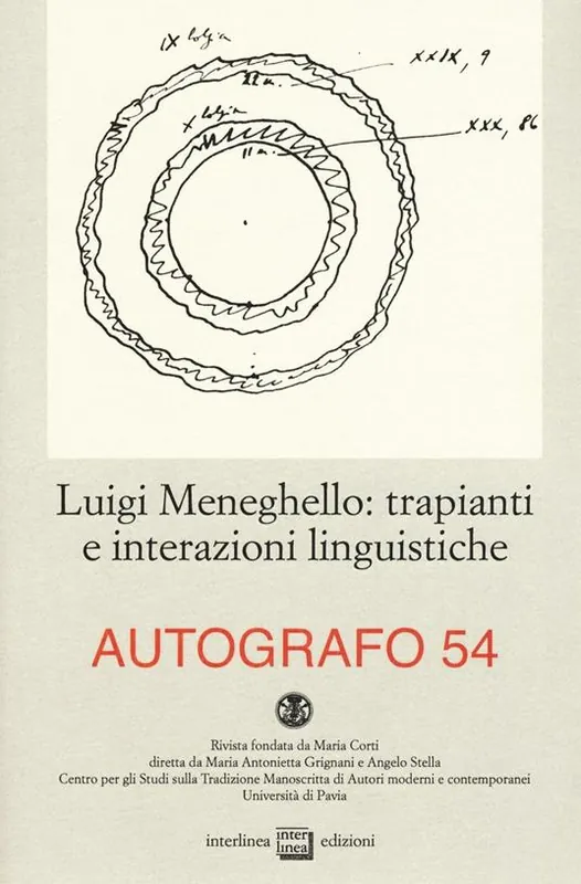 Occasione Imperdibile Luigi Meneghello trapianti e interazioni linguistiche