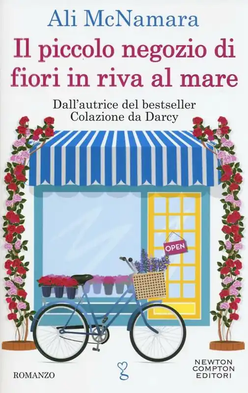 Economico Il piccolo negozio di fiori in riva al mare