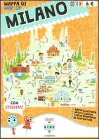 Mappa di Milano illustrata. Ediz. italiana e inglese Solo Oggi