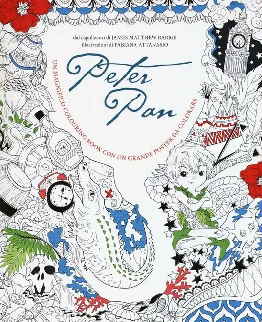 Peter Pan. Colouring book. Con poster. Ediz. illustrata Più Venduto