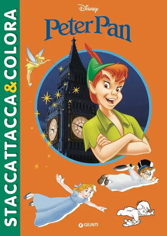 Super Prezzo Peter Pan. Staccattacca e colora. Con adesivi. Ediz. illustrata
