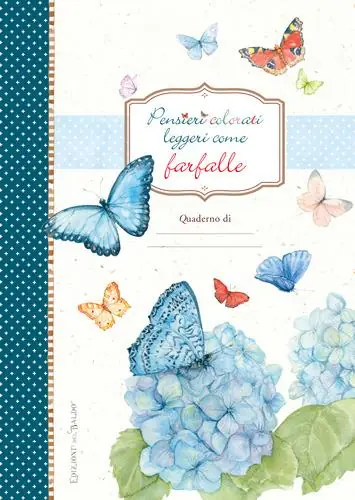 Offerta Pensieri colorati come farfalle