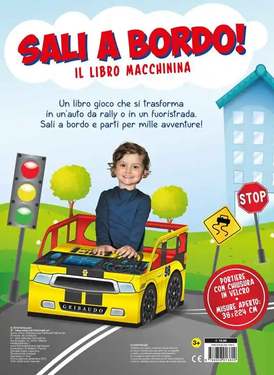 Quantità Limitata Sali a bordo! Il libro macchinina