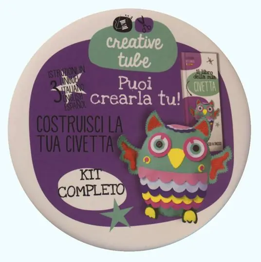 Costruisci la tua civetta. Creative tube Ordina Subito