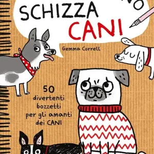 Il mio taccuino schizza cani. 50 divertenti bozzetti per gli amanti dei cani Nuovo Arrivo