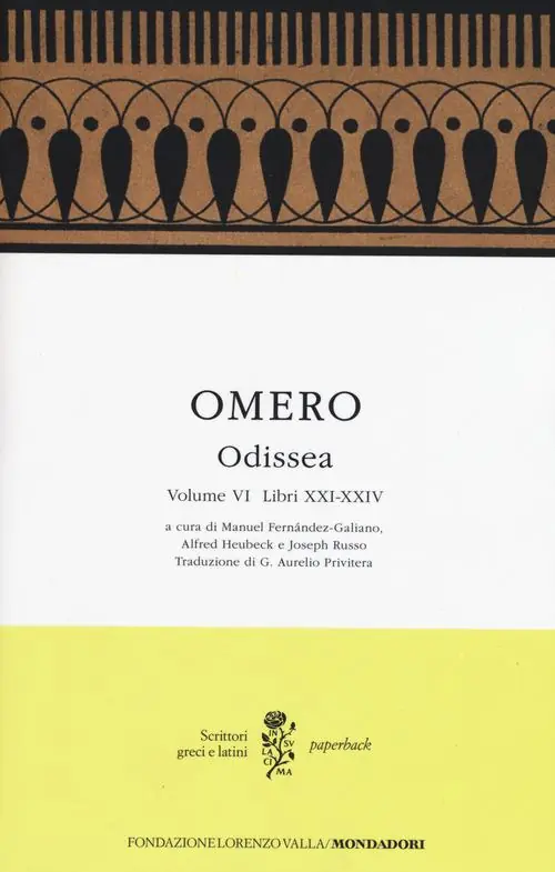 Odissea. Testo greco a fronte. Vol. 6 Libri XXI-XXIV Offerta Del Giorno