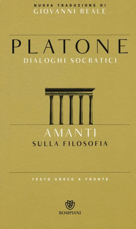 Amanti. Sulla filosofia. Dialoghi socratici. Testo greco a fronte Promozione