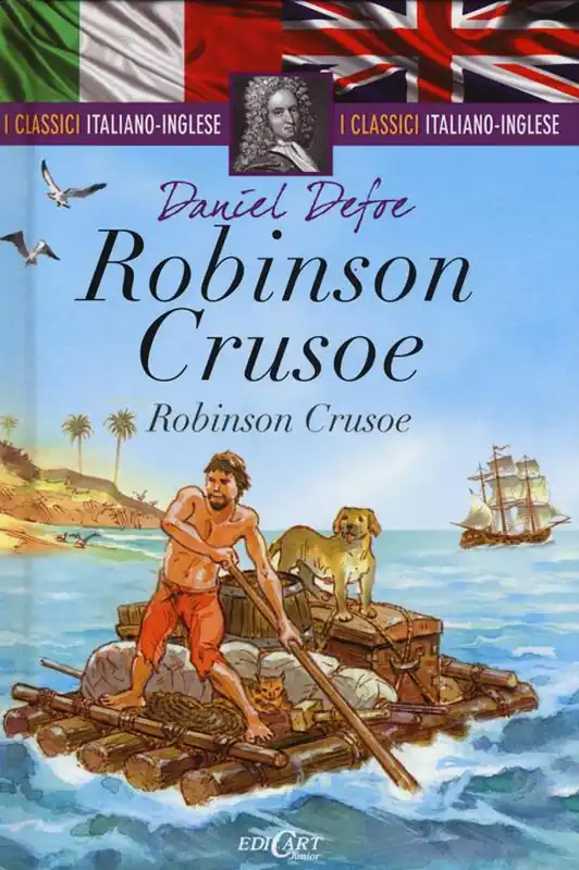 Robinson Crusoe. Testo inglese a fronte. I classici italiano-inglese Pagamento Sicuro