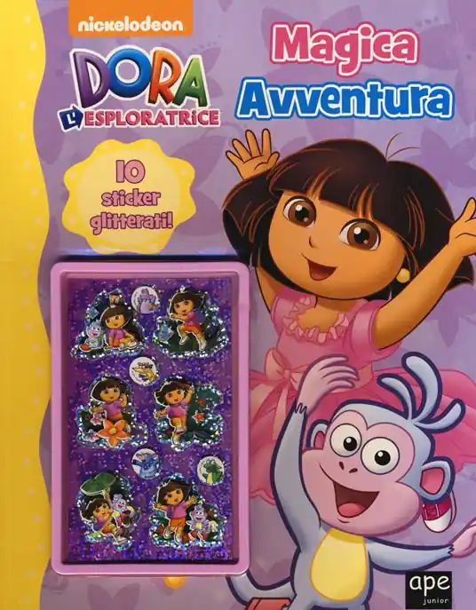 Super Prezzo Magica avventura. Dora l‘esploratrice. Con adesivi. Ediz. illustrata