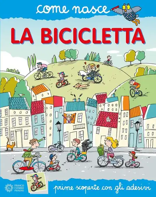 La bicicletta. Con adesivi Spedito Oggi