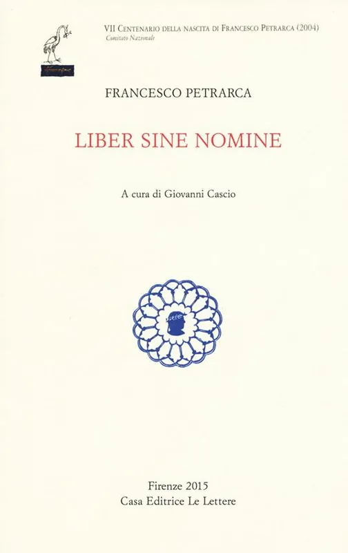 Liber sine nomine. Testo originale a fronte Vendita Finale