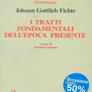 I tratti fondamentali dell‘epoca presente A Buon Prezzo