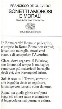 Popolare Sonetti amorosi e morali