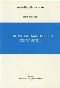 Il più antico manoscritto dei Vangeli? Quantità Limitata