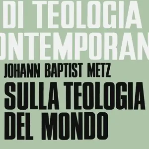 Sulla teologia del mondo Super Prezzo