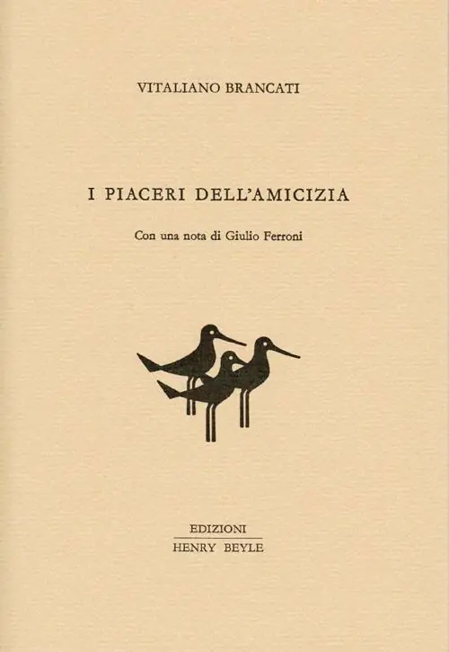 I piaceri dell‘amicizia Offerta Lampo