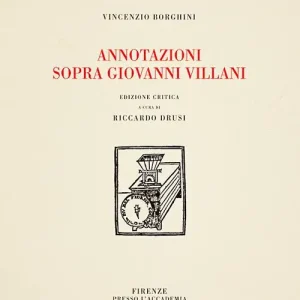 Ultima Occasione Annotazioni sopra Giovanni Villani