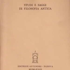 Scelto Dai Clienti Studi e saggi di filosofia antica