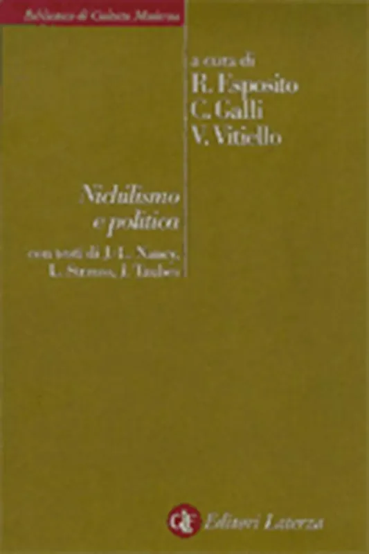 Ultimissimo Modello Nichilismo e politica