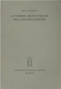 La teoria aristotelica dell‘enunciazione Prezzo Di Fabbrica
