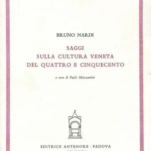 Direttamente Dal Produttore Saggi sulla cultura veneta del Quattro e Cinquecento