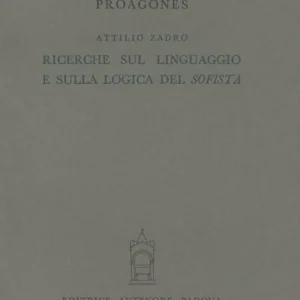 Promozione Ricerche sul linguaggio e sulla logica del «Sofista»