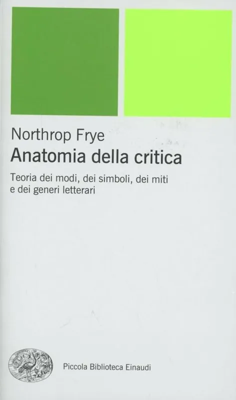 Novità Anatomia della critica